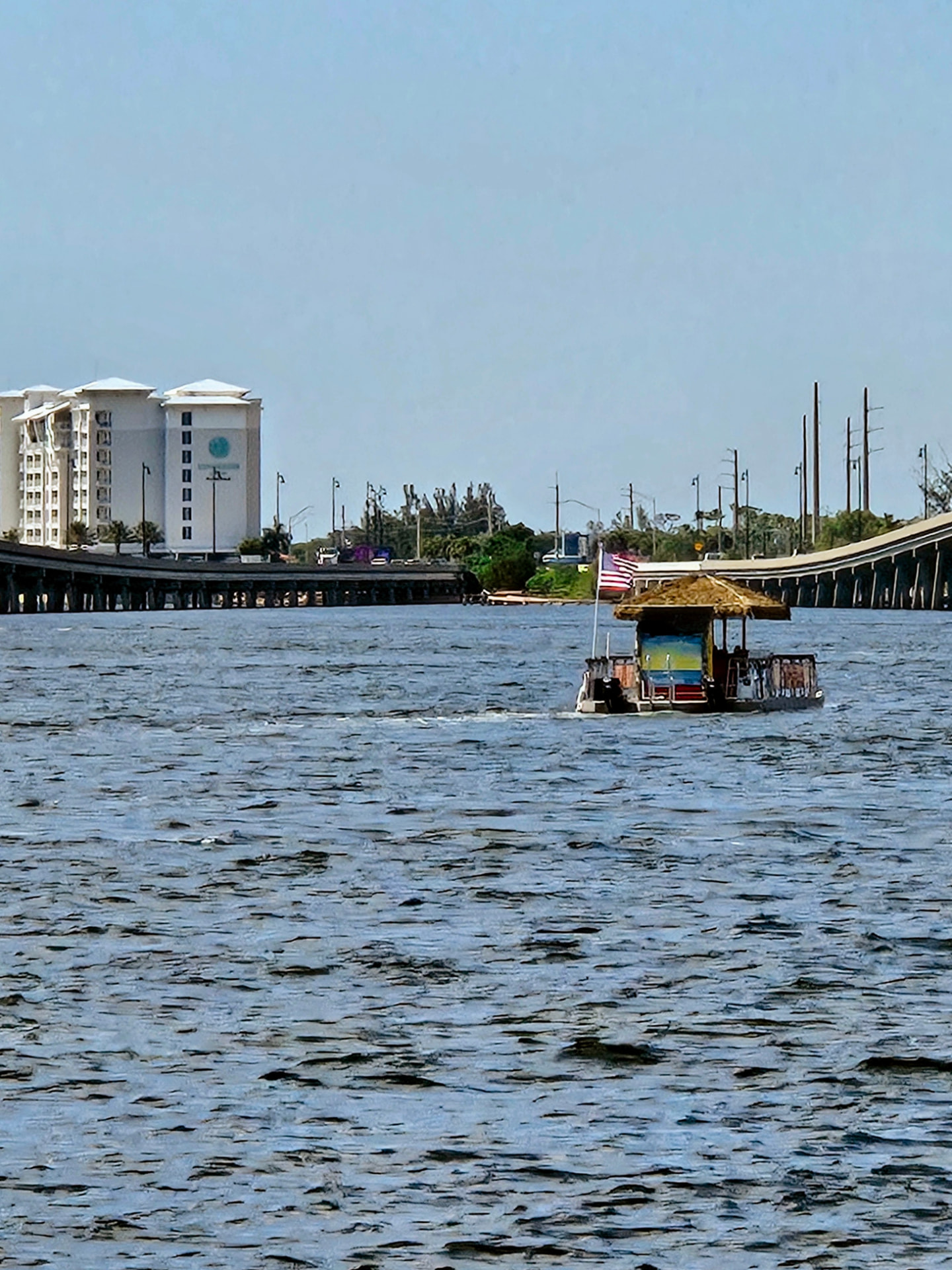 Punta Gorda bridge over the waterway